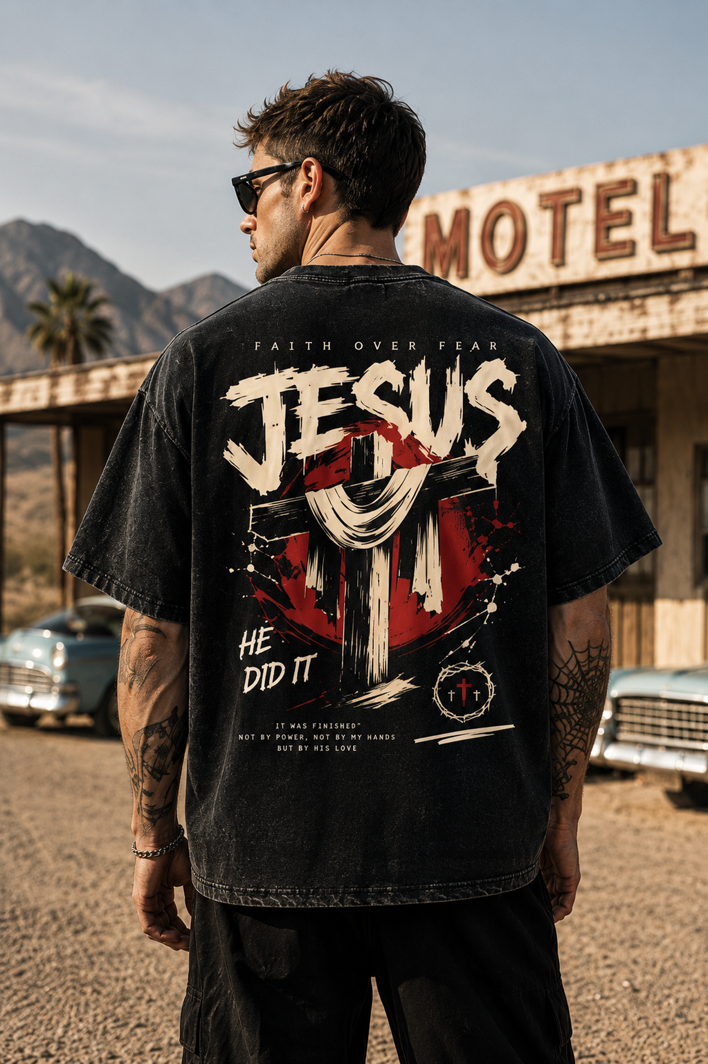 Faith Over Fear Vintage Tee