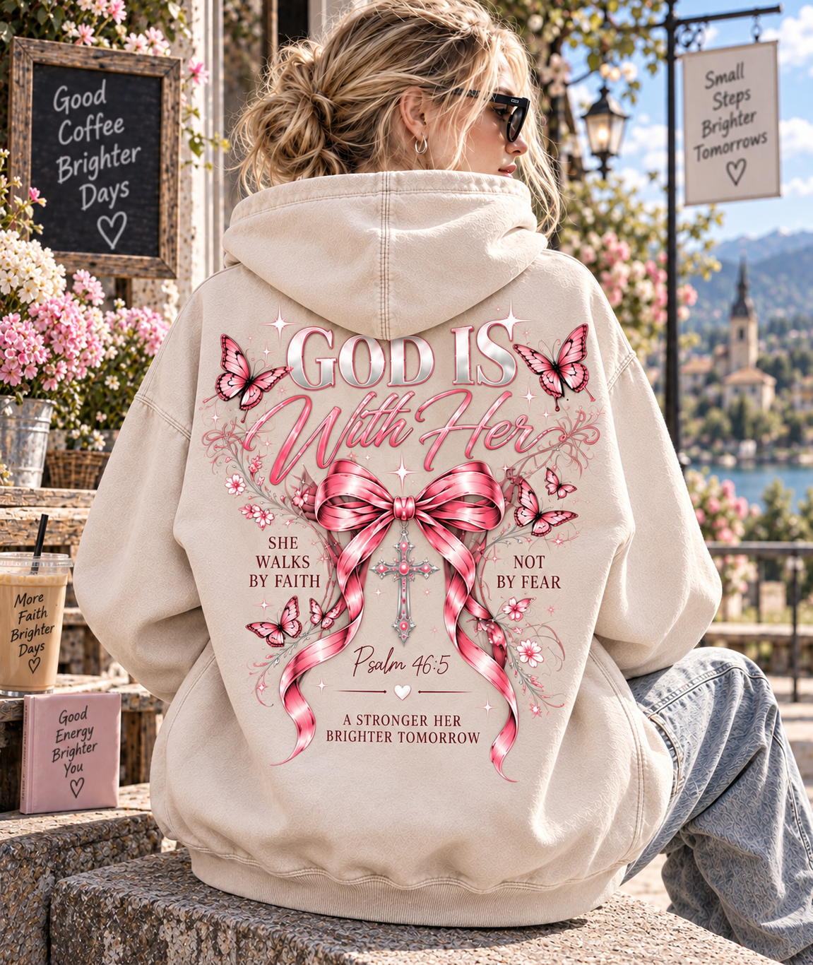 GOD Is With Her – Faith & Grace Hoodie