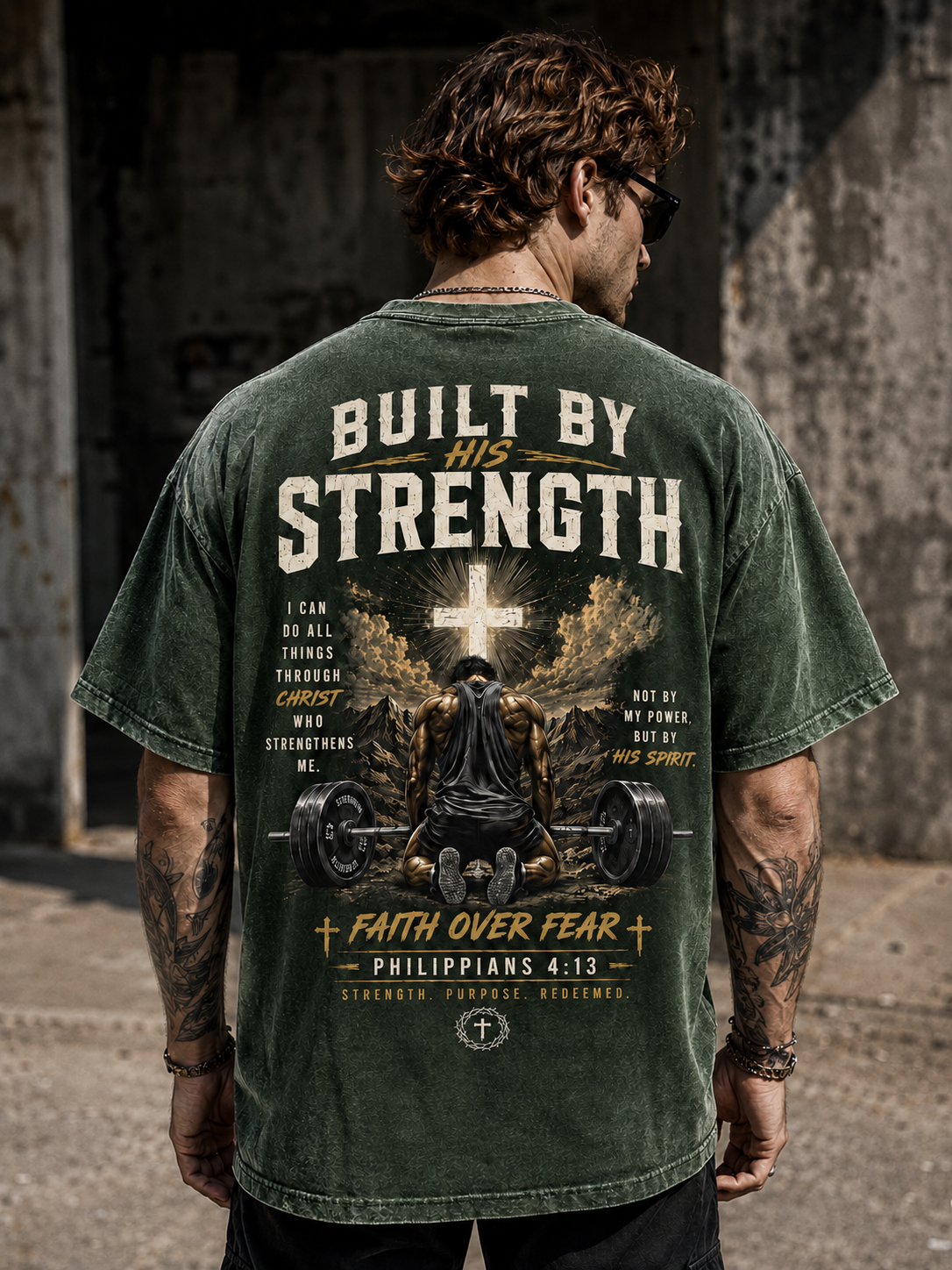 Built By His Strength Men's Gym Te