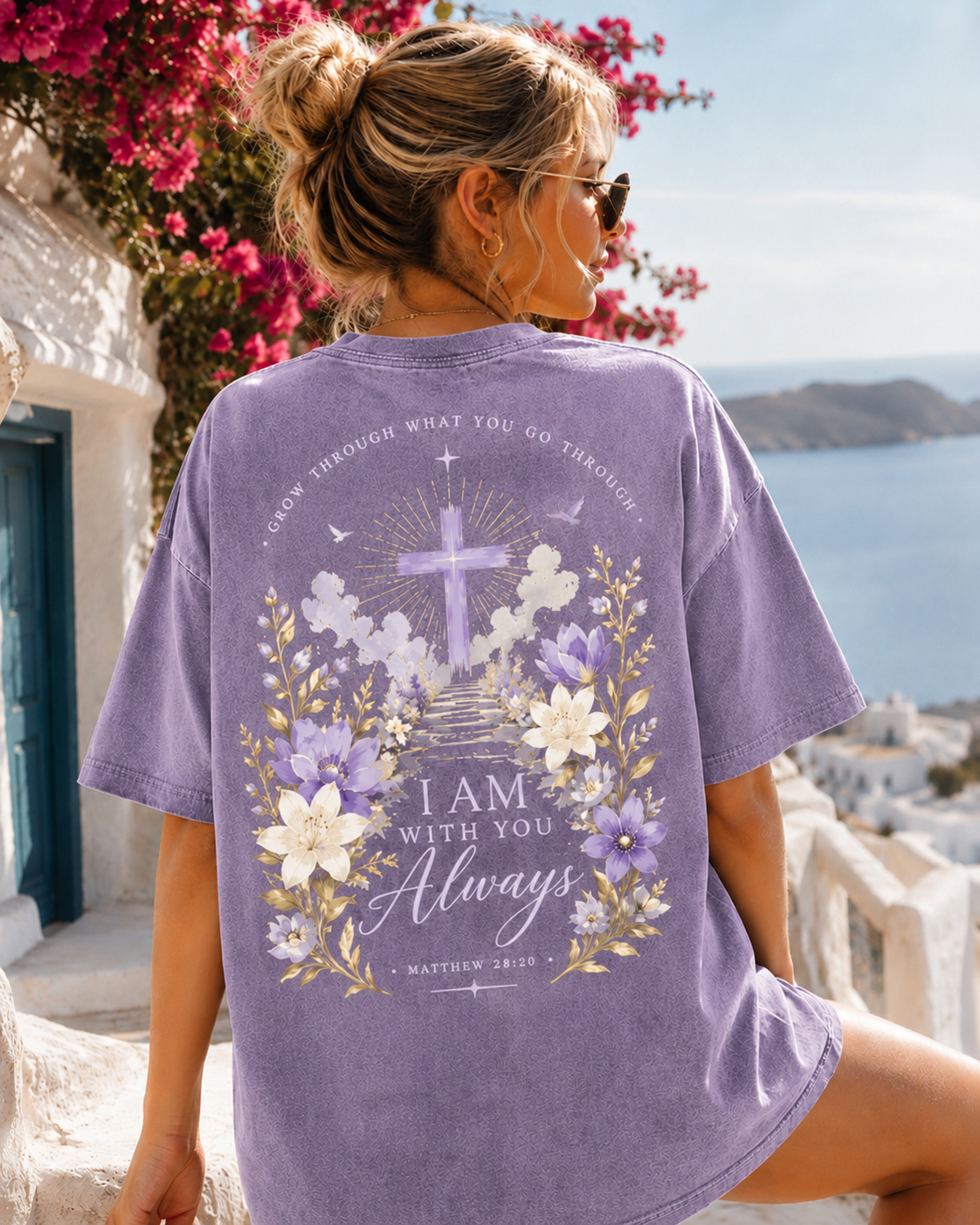 Faith Over Fear – Vintage Christian Graphic Tee