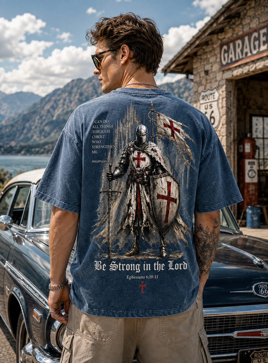 Crusader Cross Tee