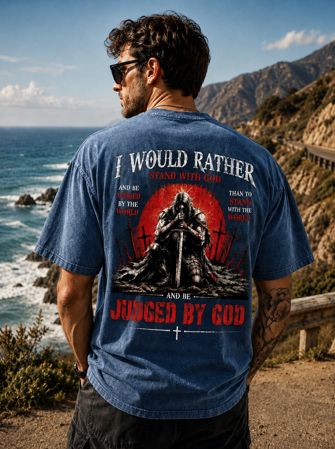 Judged by God – Vintage Graphic Tee