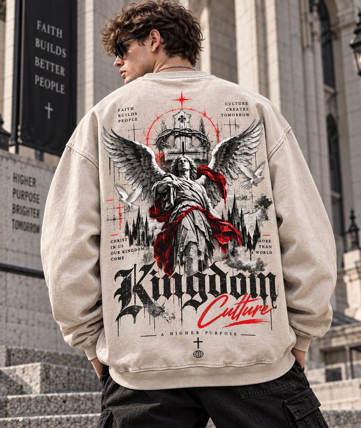Kingdom Culture Vintage Wash Sweatshirt