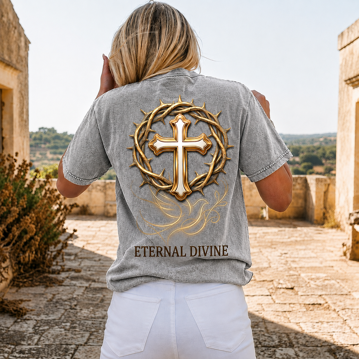 Faith Over Fear Vintage Tee