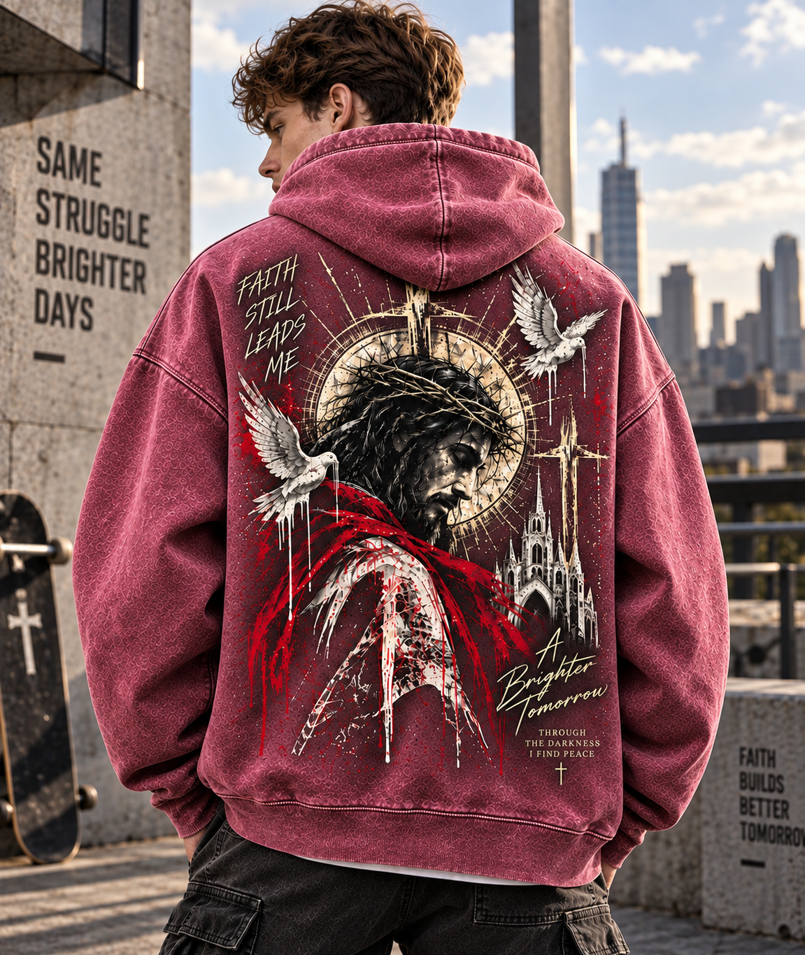 Faith Still Leads Me – A Brighter Tomorrow Hoodie