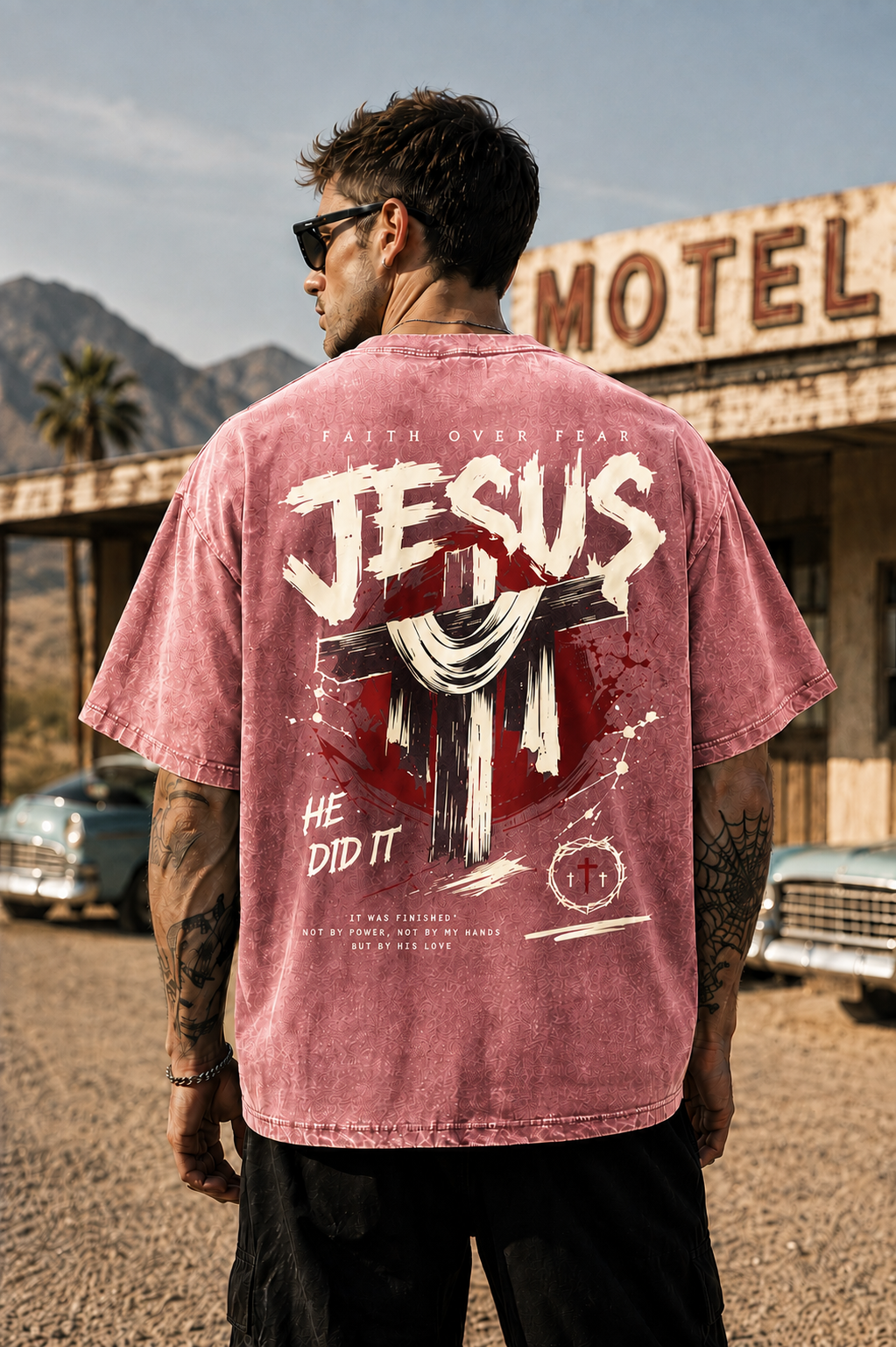 Faith Over Fear Vintage Tee
