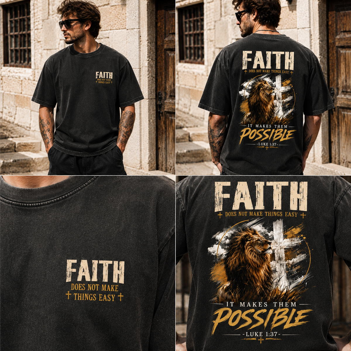 Faith Makes It Possible Tee
