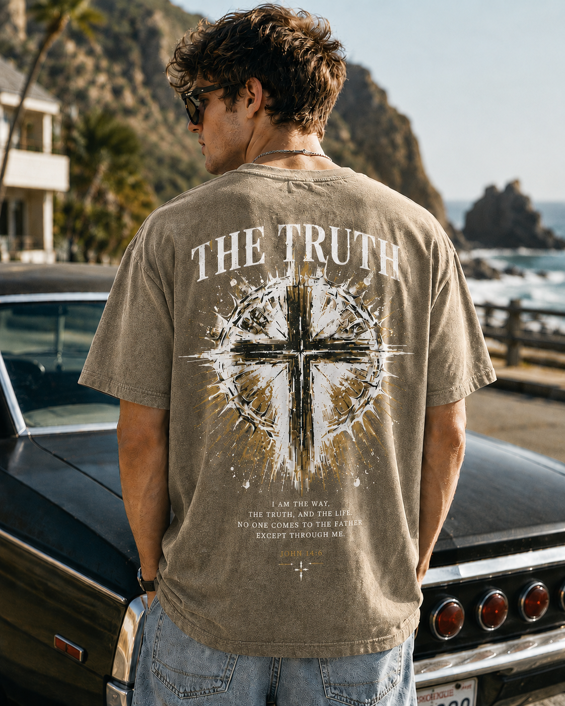 The Truth Vintage Cross T-Shirt