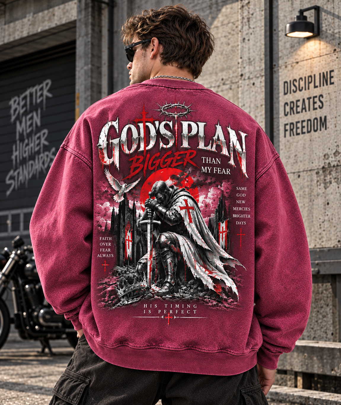 God’s Plan Vintage Faith Sweatshirt