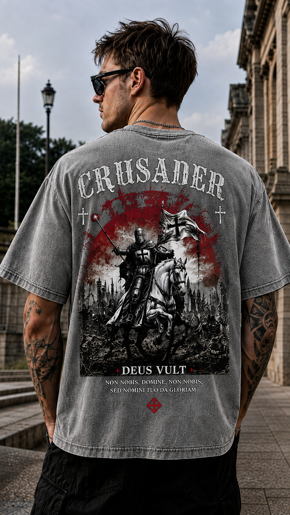 Armor of Christ Vintage Graphic T-Shirt