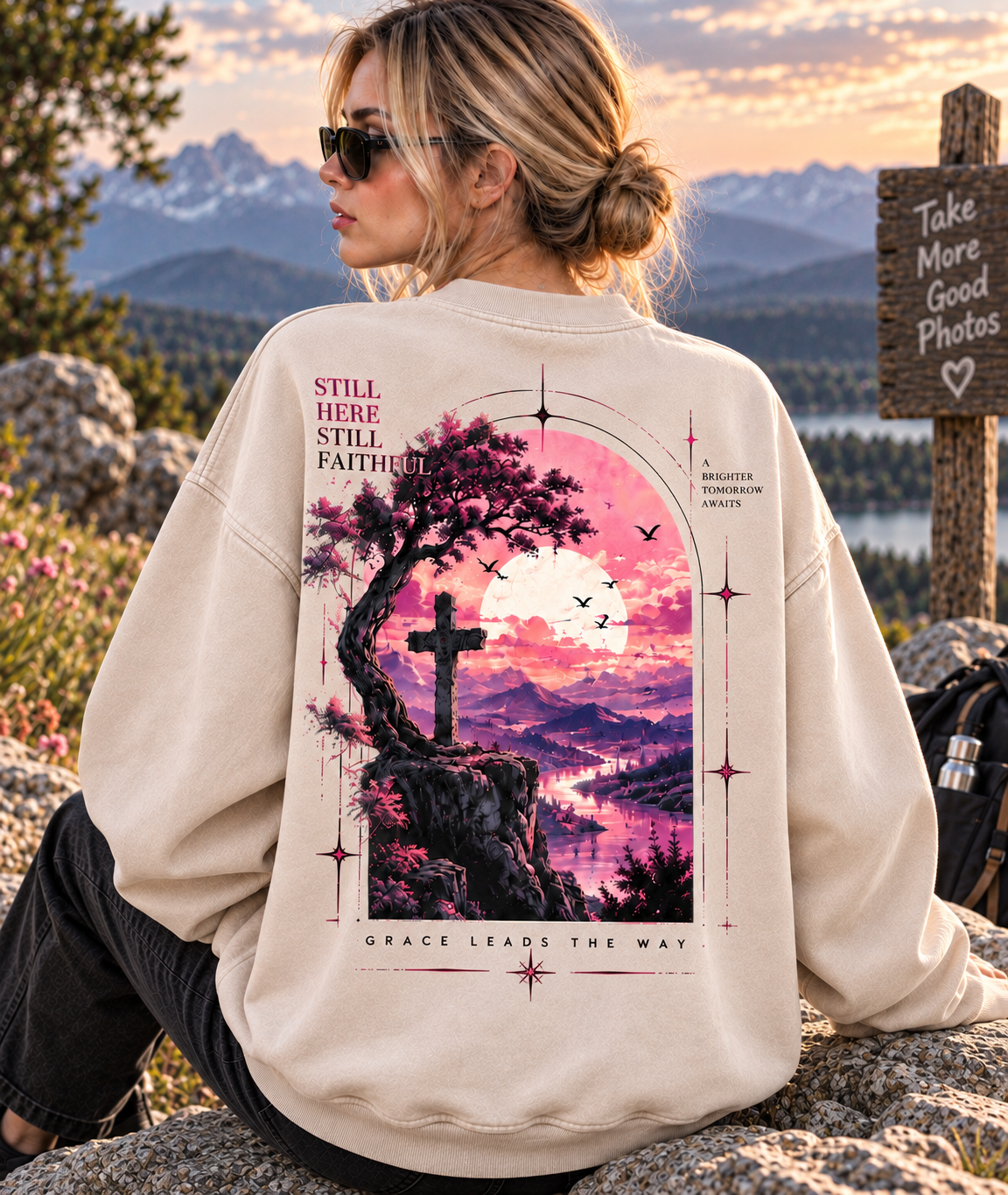 Still Here, Still Faithful – Vintage Faith Sweatshirt