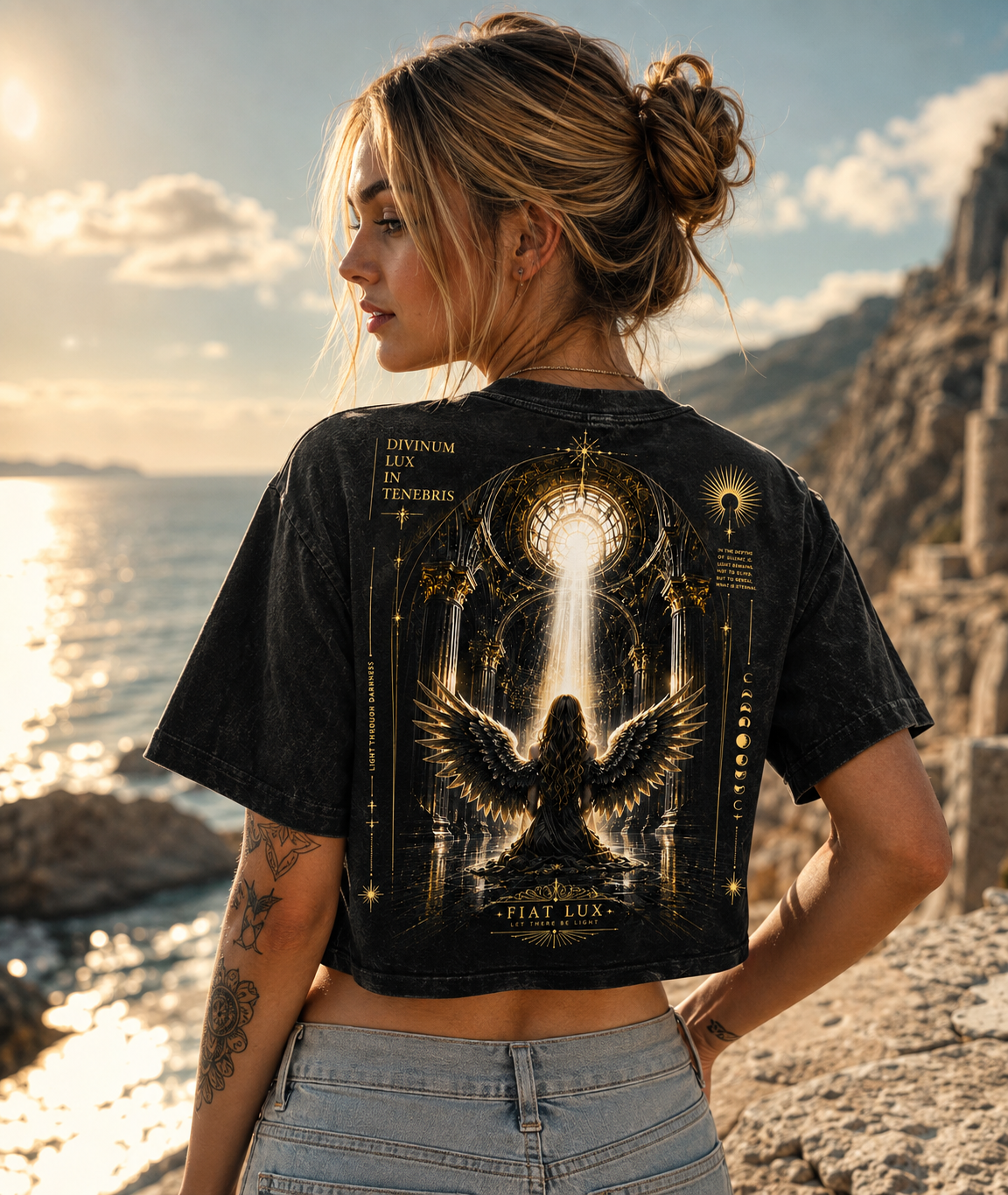 Fiat Lux – Angel of Light Tee
