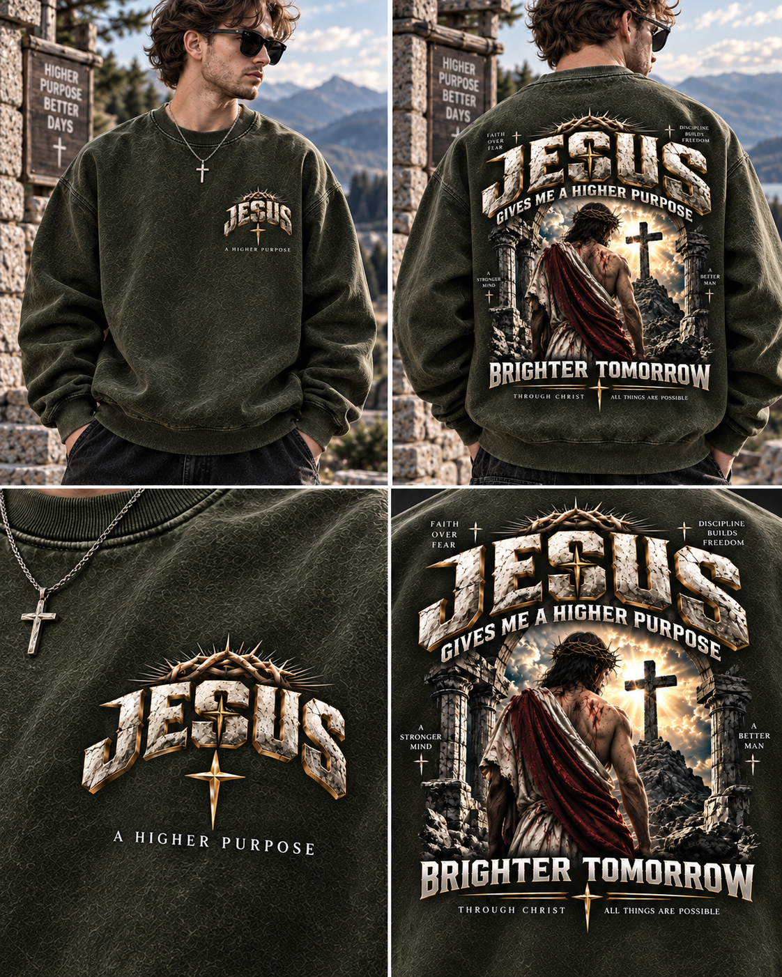 JESUS – Higher Purpose Sweatshirt