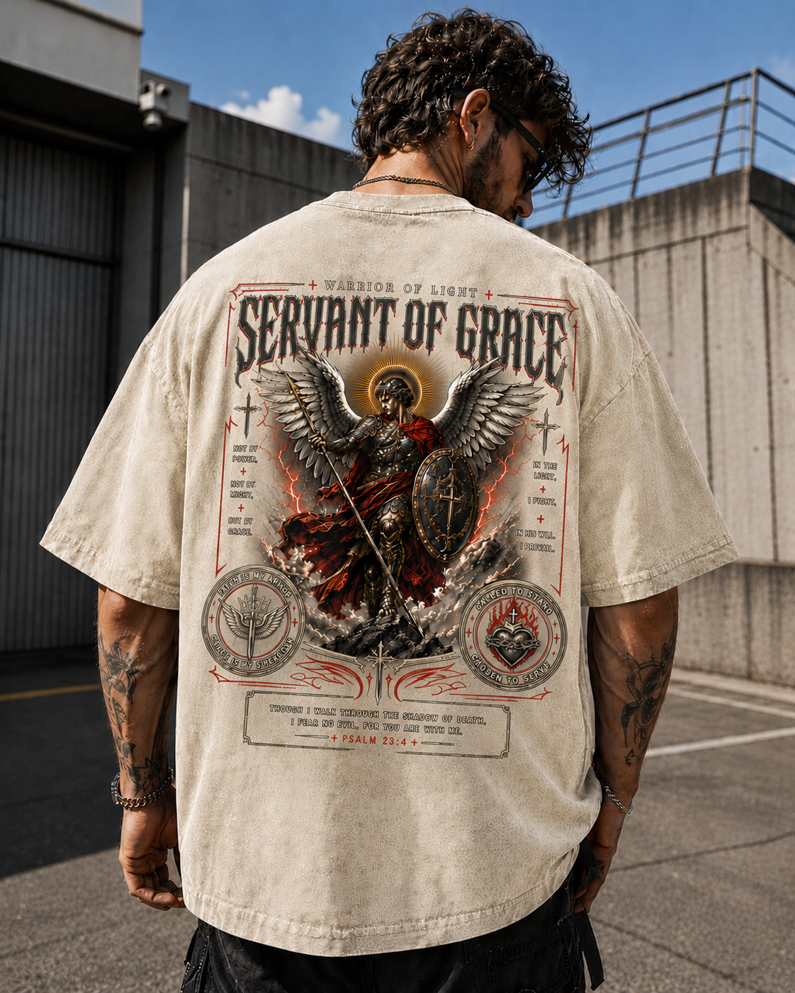Warrior of Light Vintage Oversized Tee