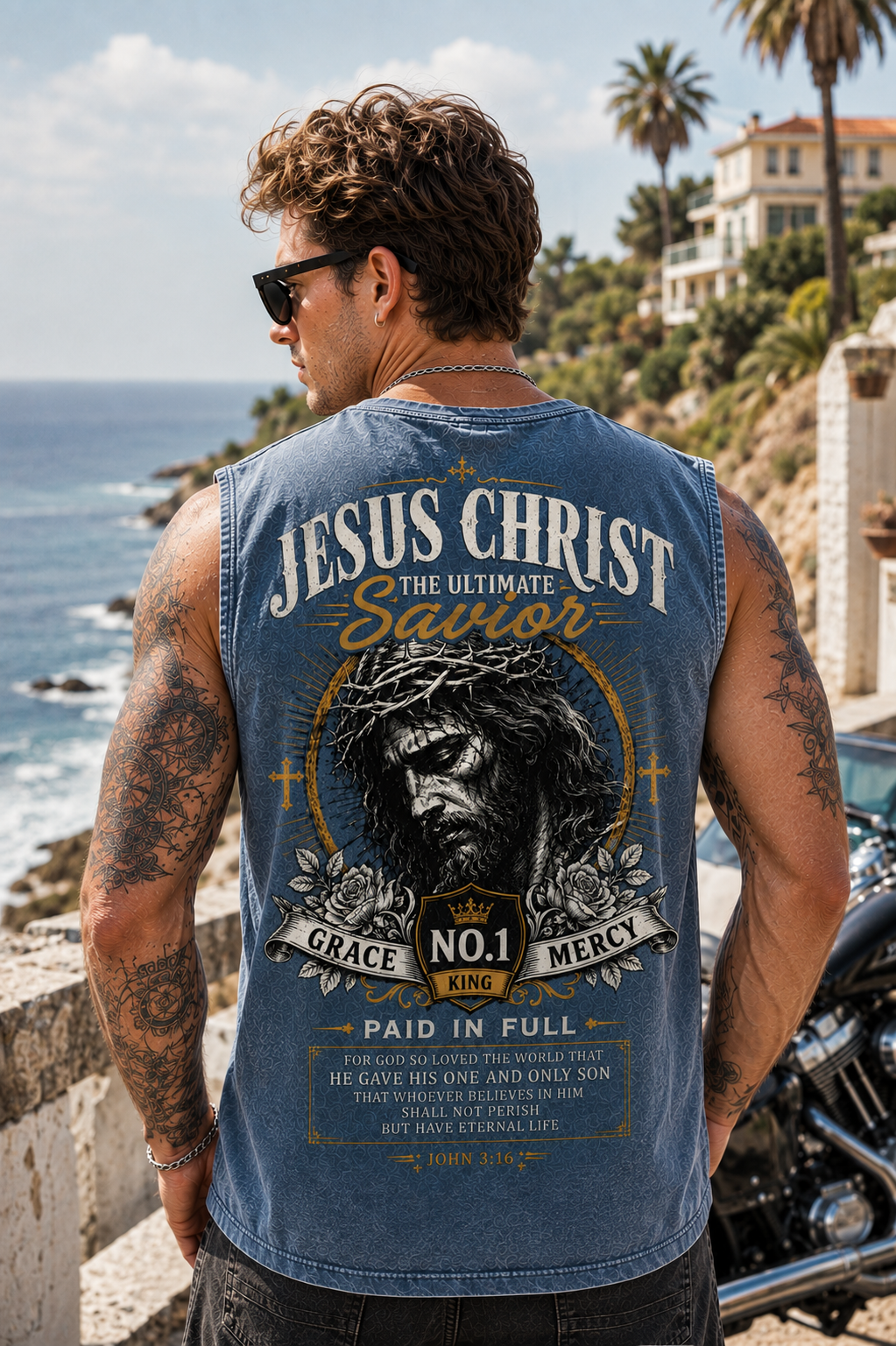 Jesus Christ Savior – Vintage Washed Tank Top