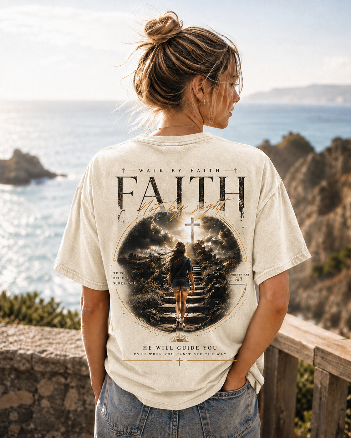 Faith Vintage Graphic T-Shirt – Walk by Faith