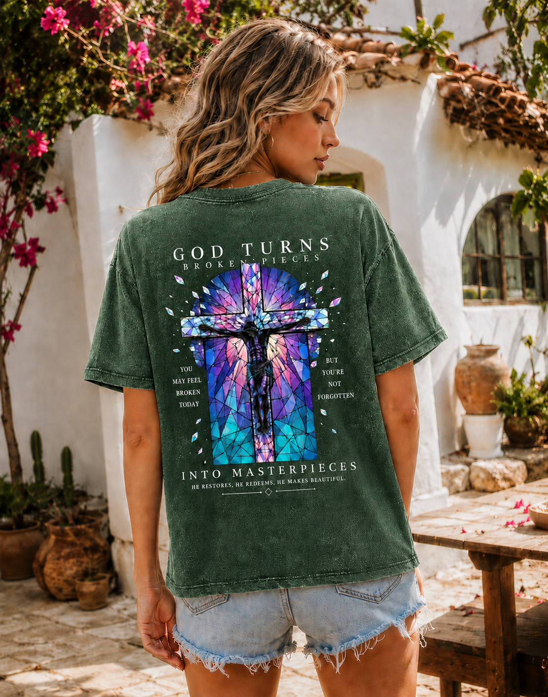 Broken Pieces Masterpiece Vintage T-Shirt