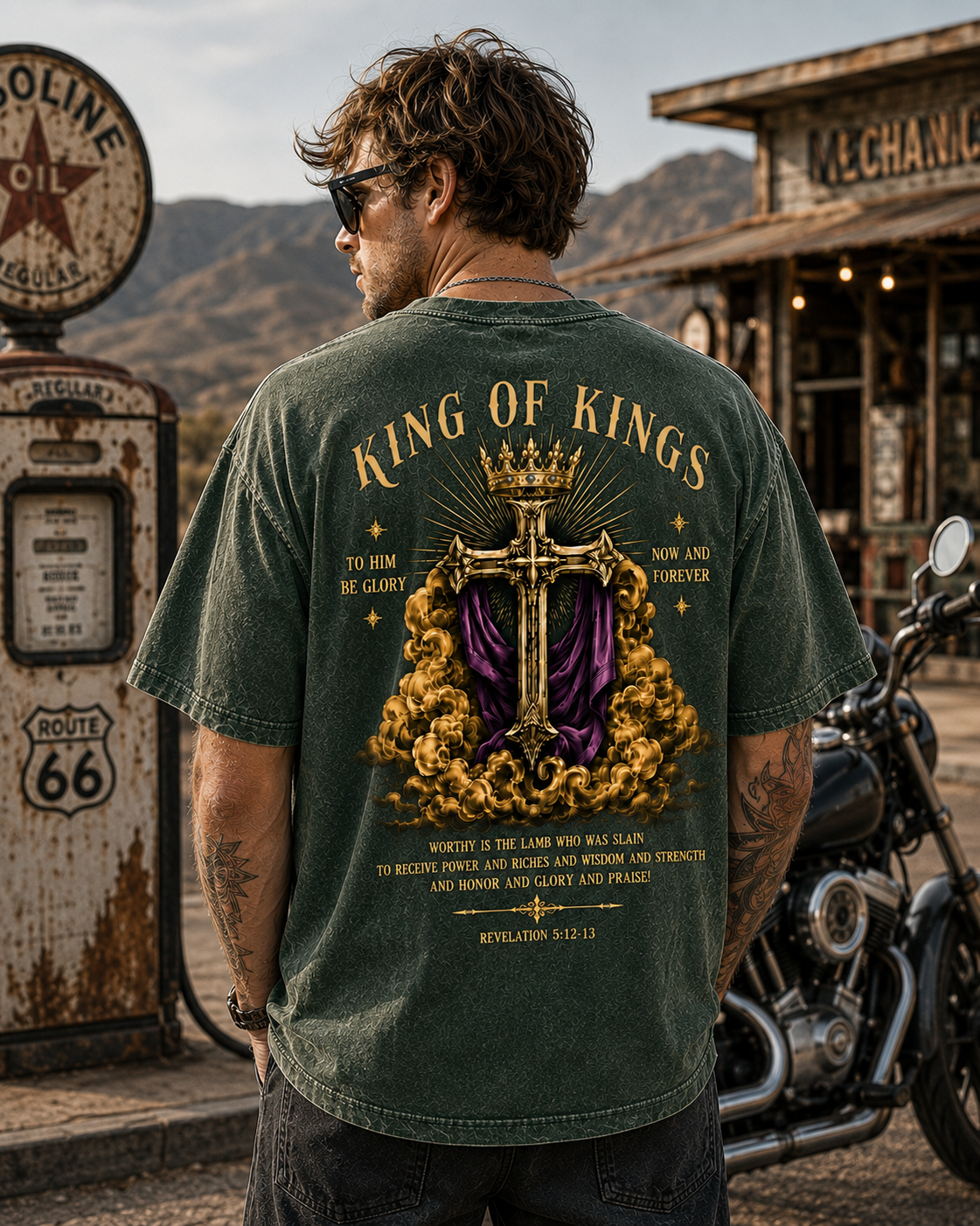 King of Kings Vintage Washed Tee