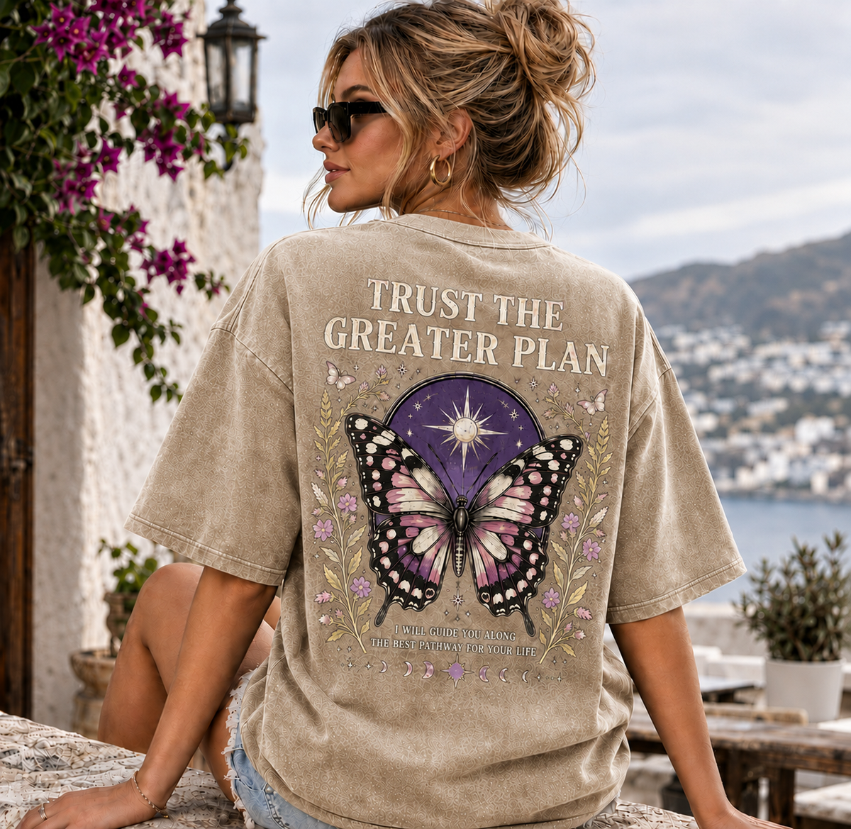 Trust The Greater Plan Oversized T-Shirt