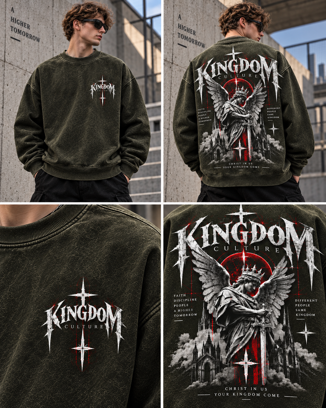 Kingdom Culture Washed Sweatshirt