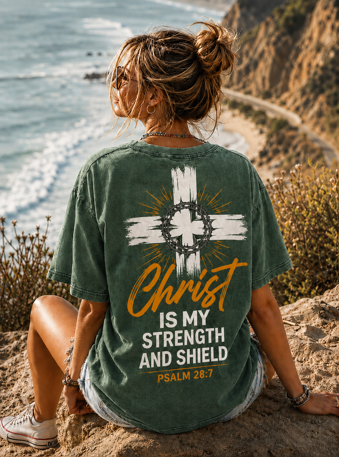 Christ Is My Strength & Shield Tee