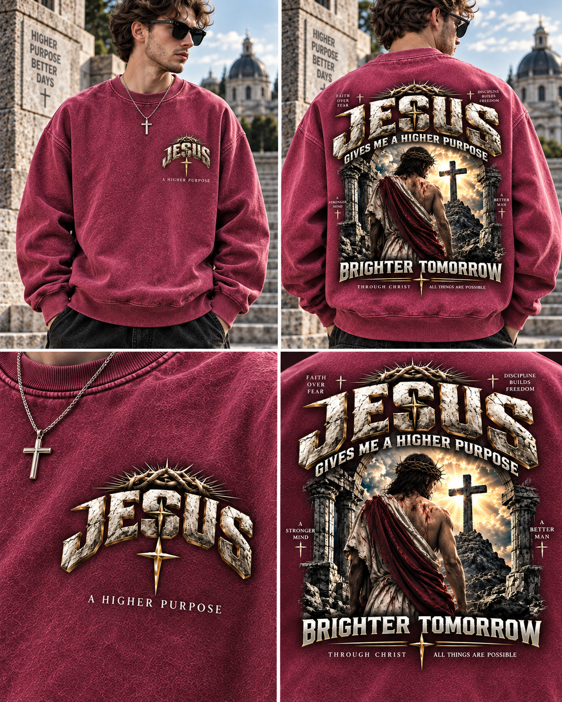 JESUS – Higher Purpose Sweatshirt
