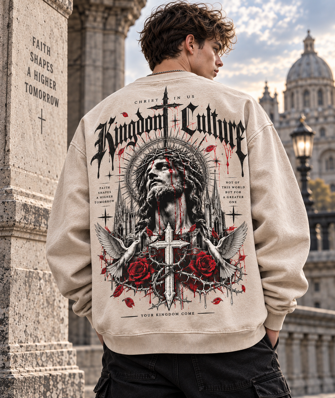 Kingdom Culture Vintage Washed Sweatshirt