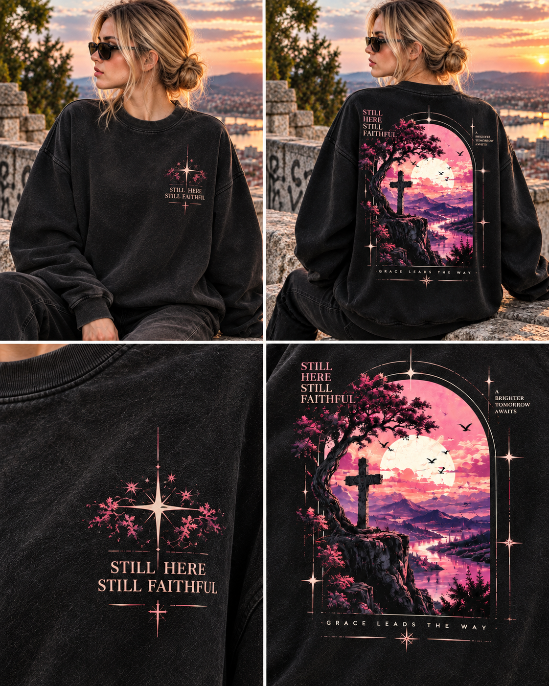 Still Here, Still Faithful – Vintage Faith Sweatshirt