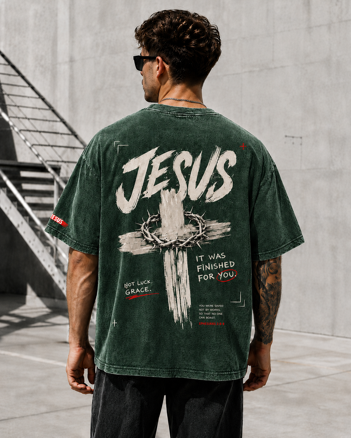 Jesus Cross Vintage Tee