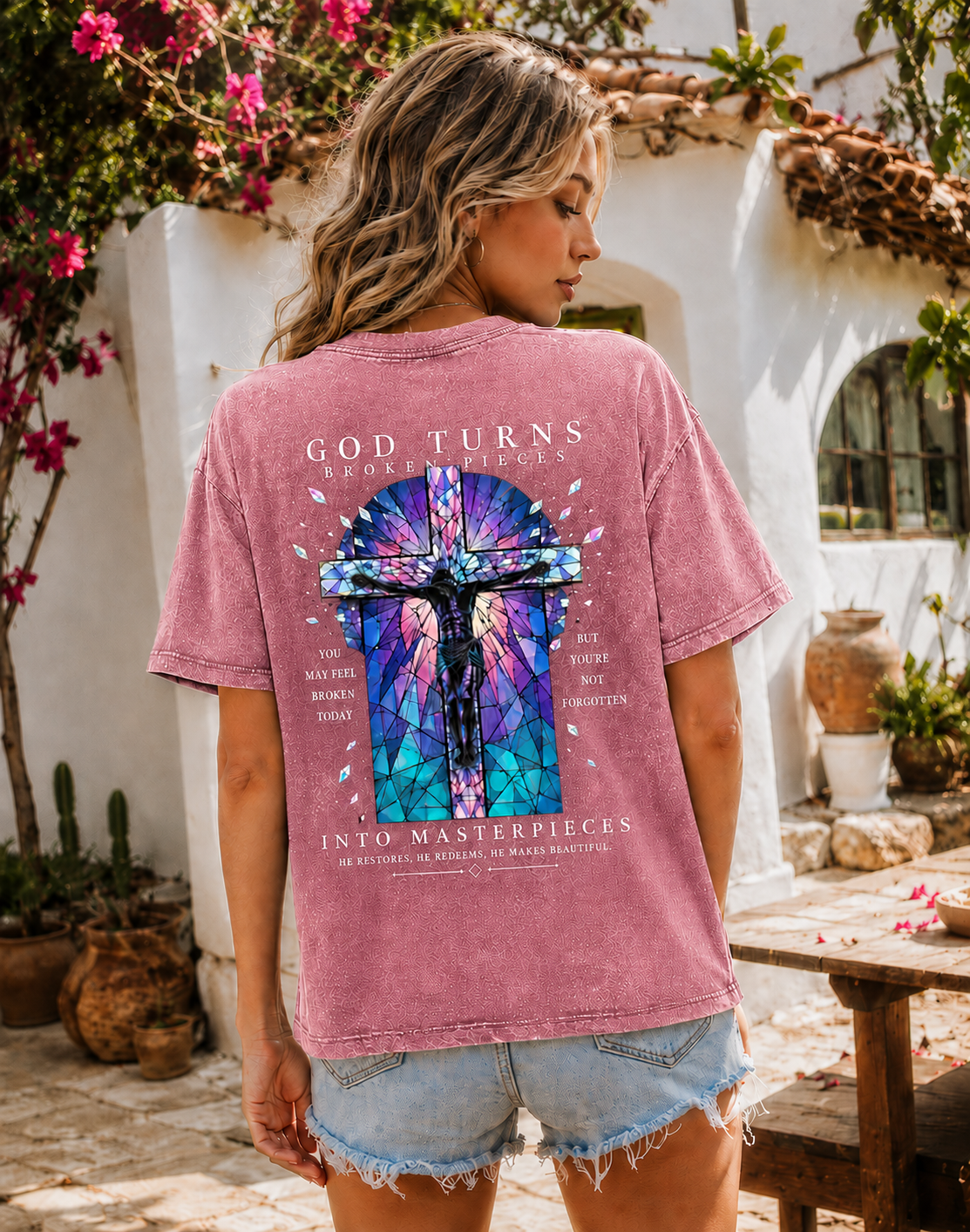 Broken Pieces Masterpiece Vintage T-Shirt