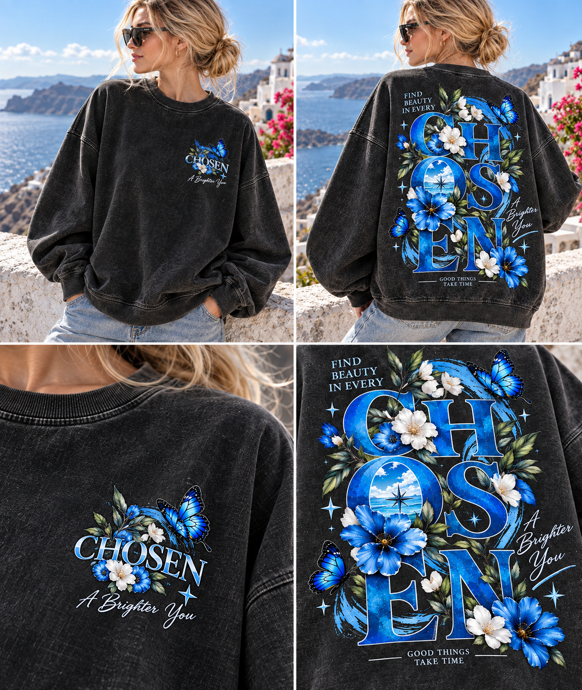 Chosen – A Brighter You Vintage Sweatshirt
