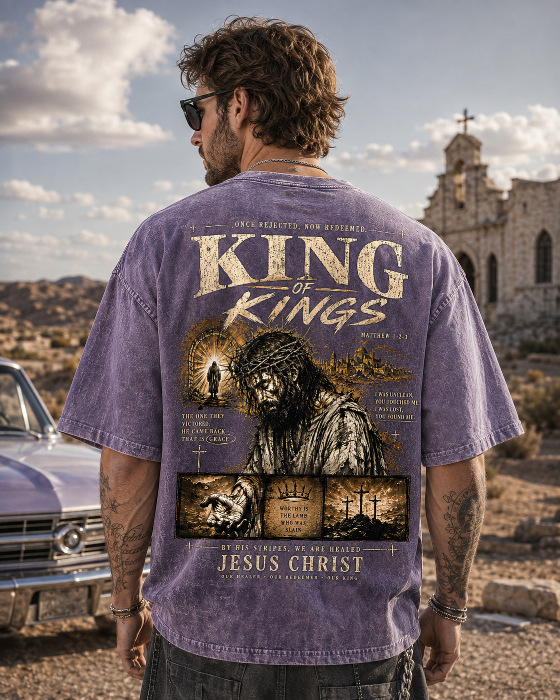 King of Kings Vintage Wash Tee
