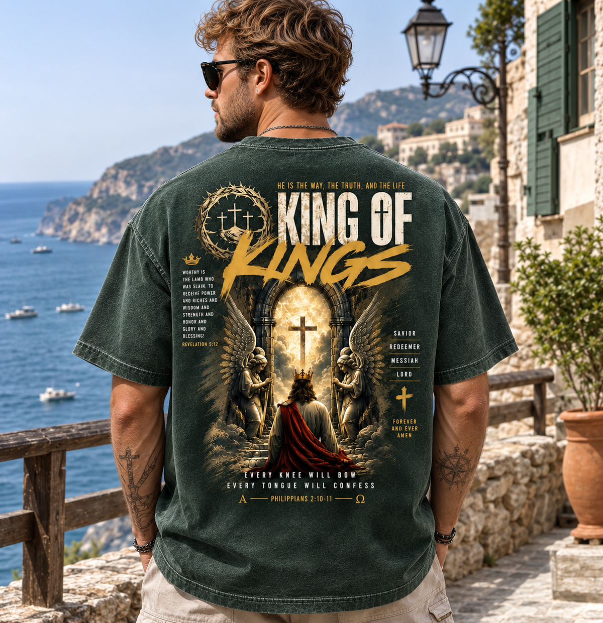 King of Kings Vintage Christian Tee