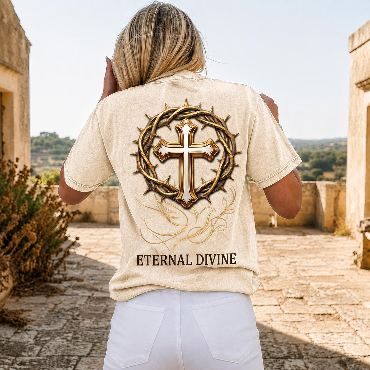 Faith Over Fear Vintage Tee