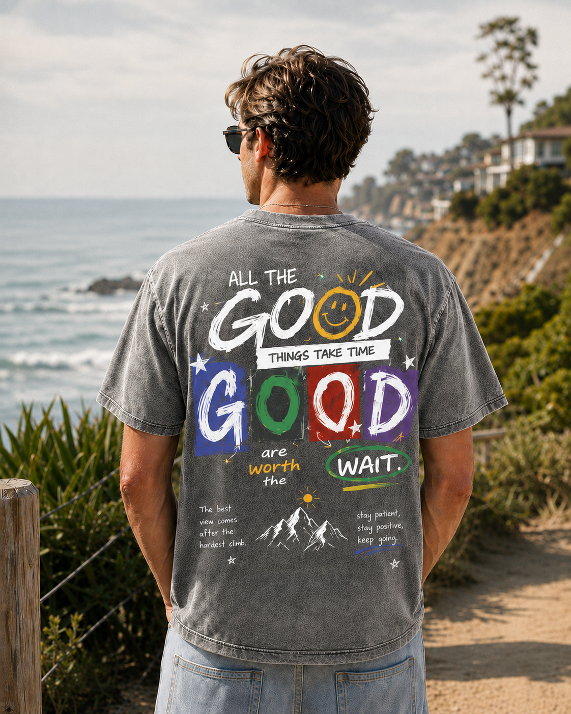 Good Things Take Time – Vintage Graphic T-Shirt