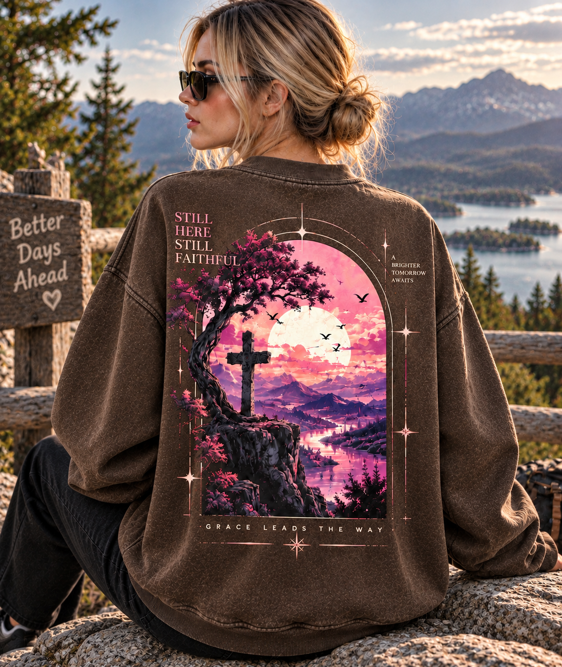 Still Here, Still Faithful – Vintage Faith Sweatshirt