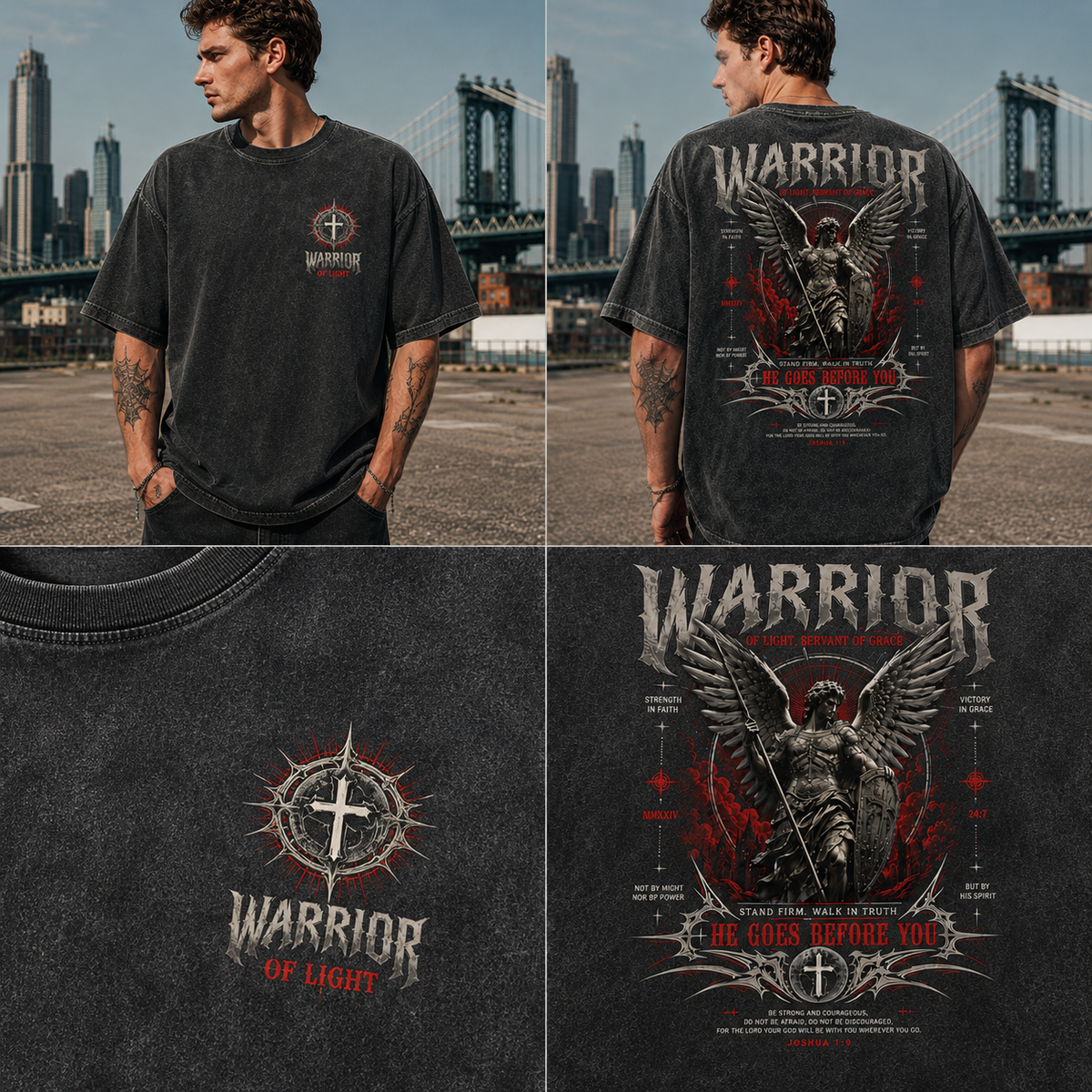 Warrior of Light Vintage Washed Tee