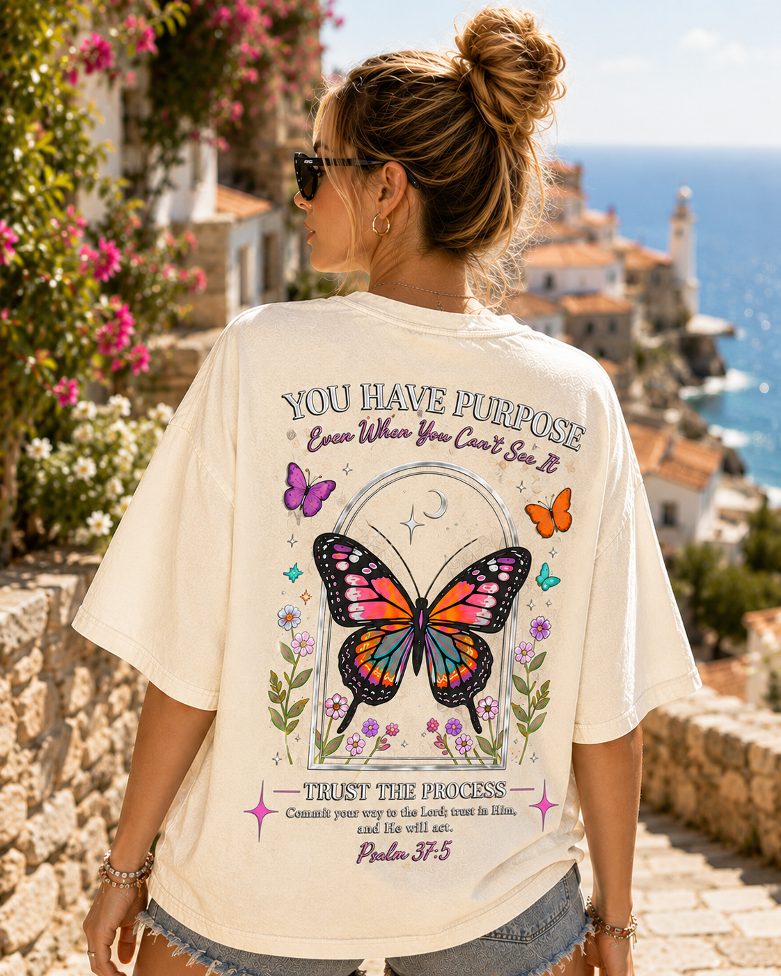 Purpose Butterfly Vintage Tee