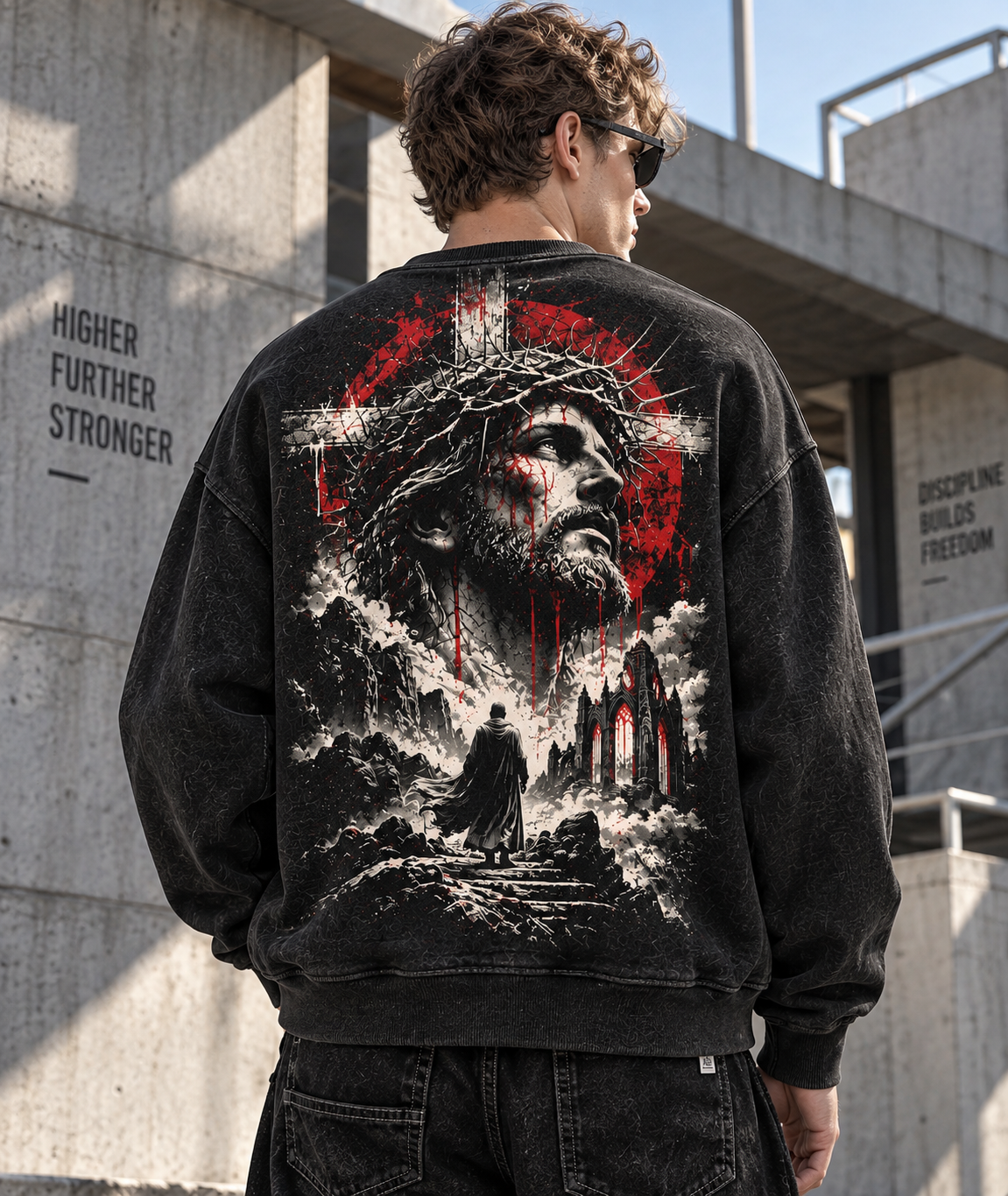 Faith & Ruins Vintage Sweatshirt