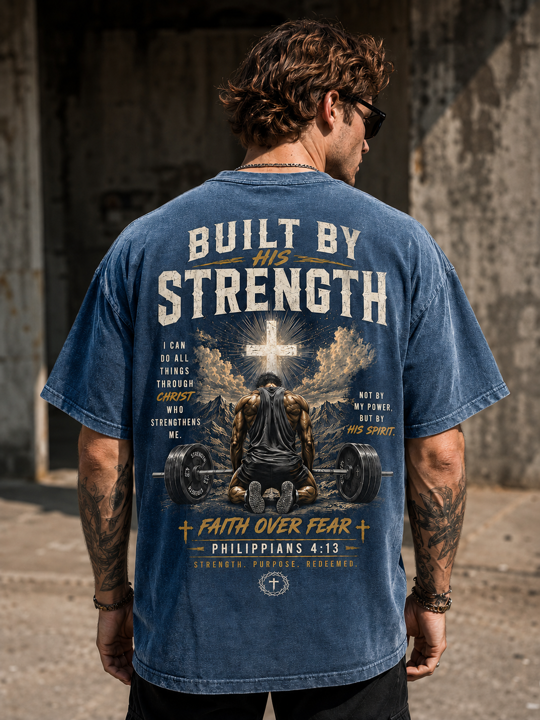 Built By His Strength Men's Gym Te