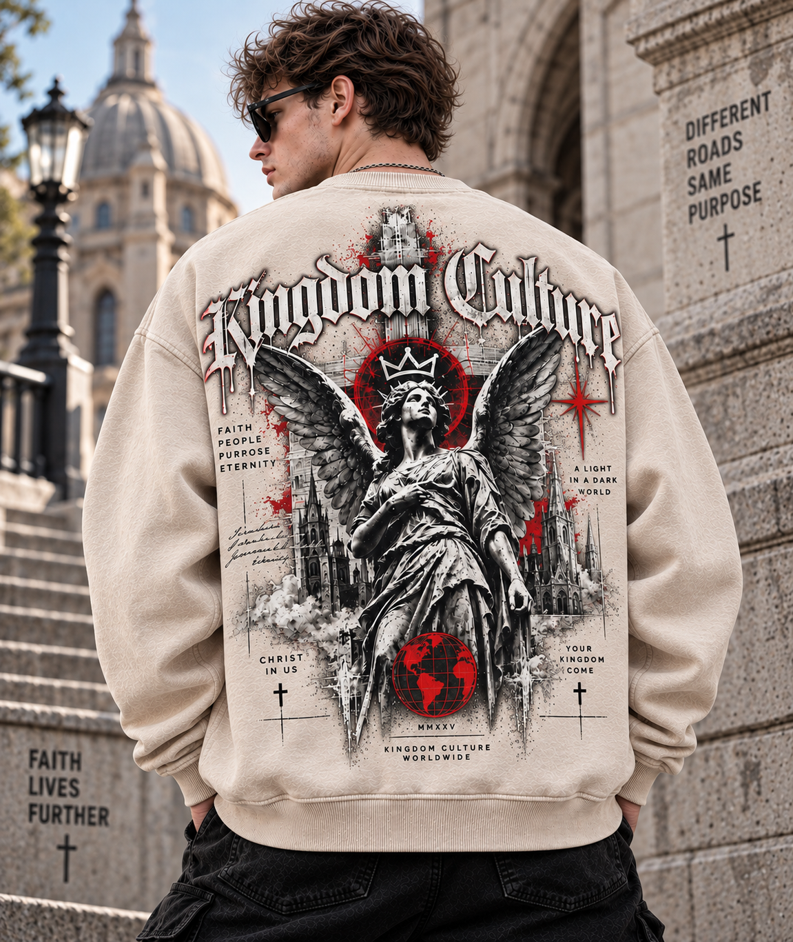 Kingdom Culture Vintage Wash Sweatshirt