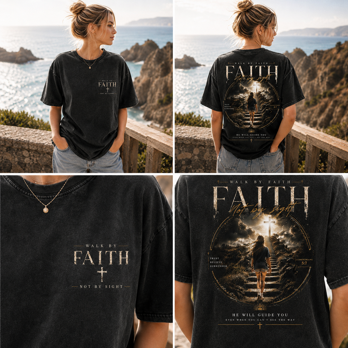 Faith Vintage Graphic T-Shirt – Walk by Faith