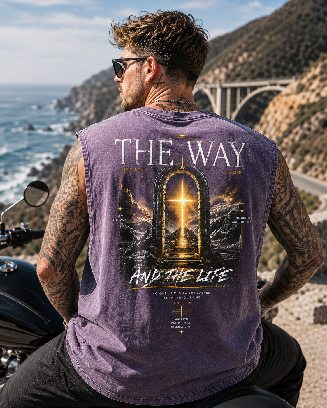 The Way – Vintage Faith Wash Tee