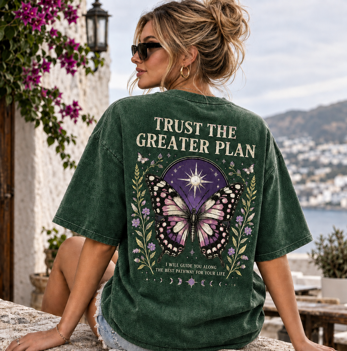 Trust The Greater Plan Oversized T-Shirt