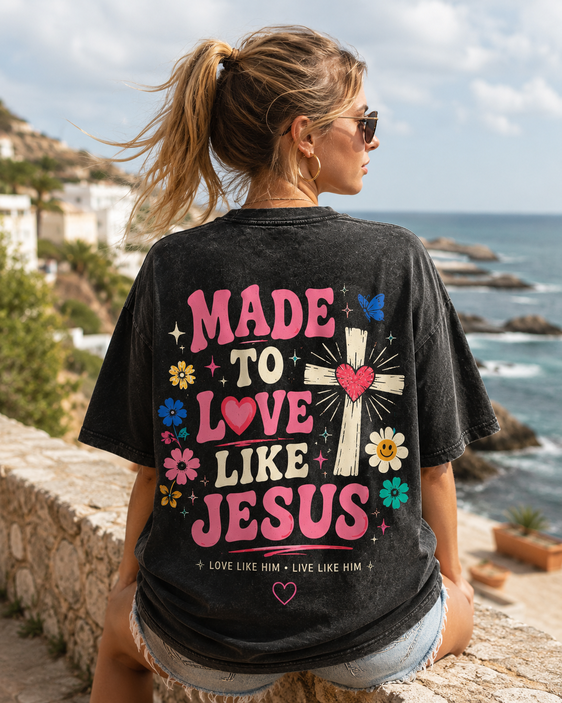 Made to Love Like Jesus – Vintage Graphic Tee
