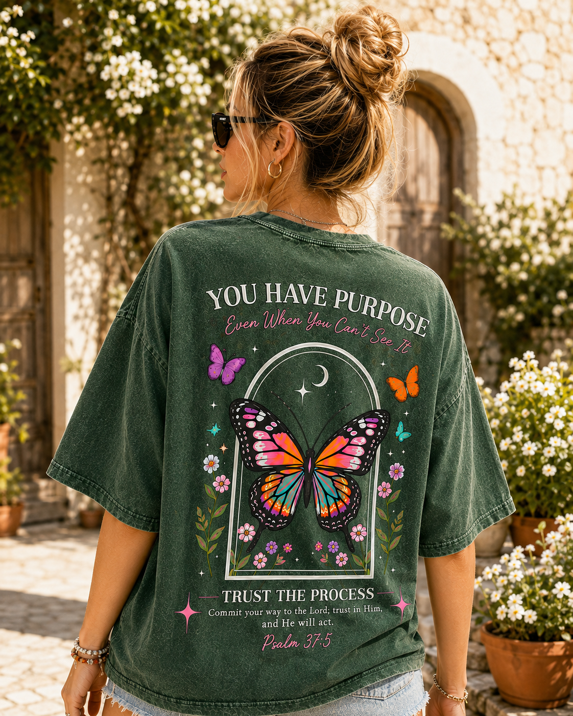 Purpose Butterfly Vintage Tee