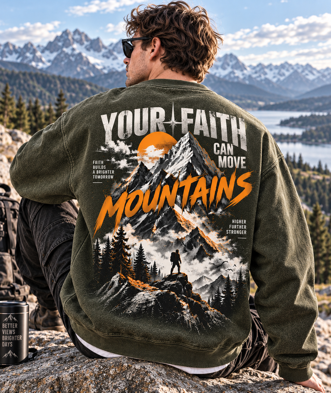 Faith Moves Mountains Sweatshirt
