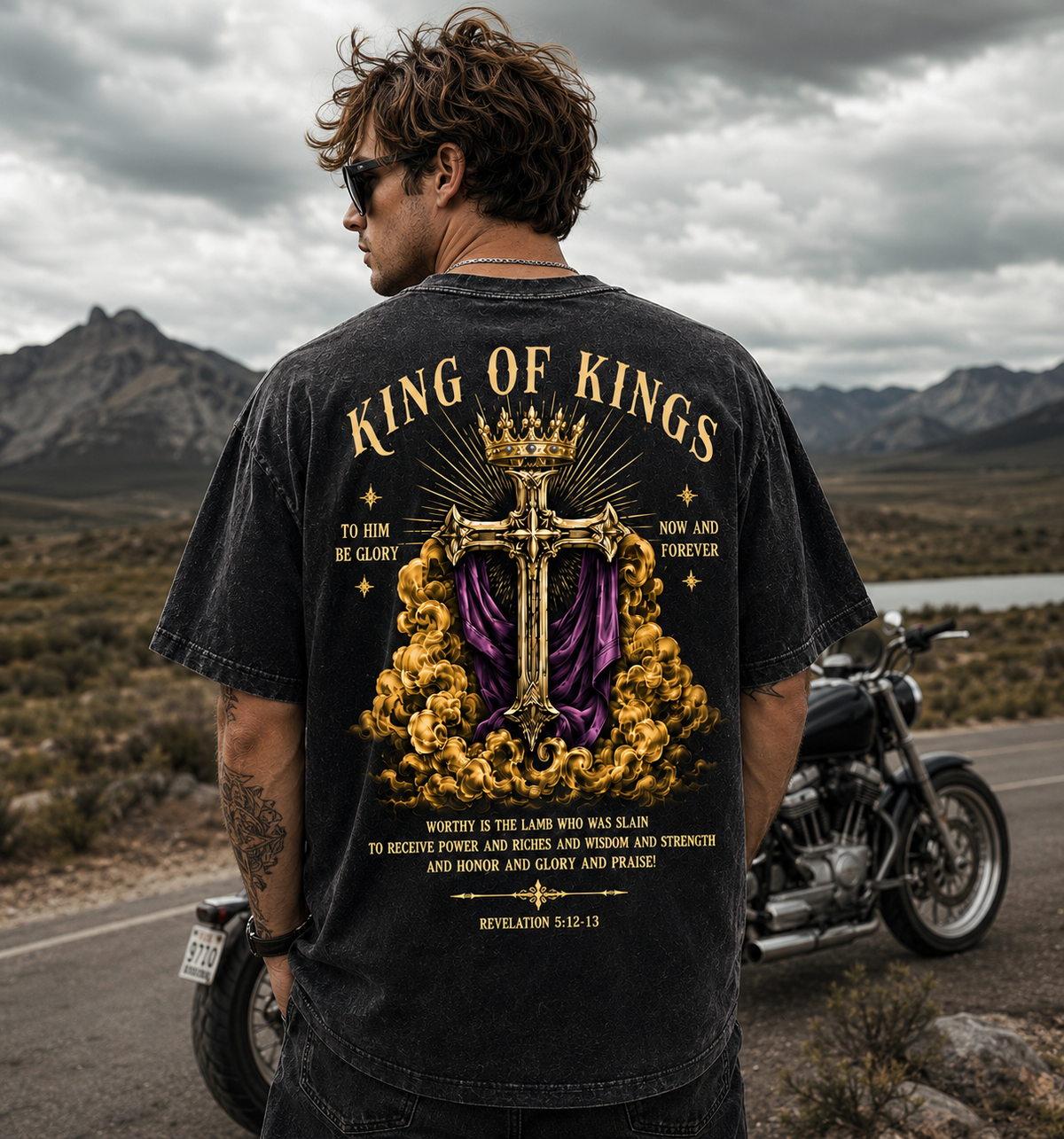 King of Kings Vintage Washed Tee