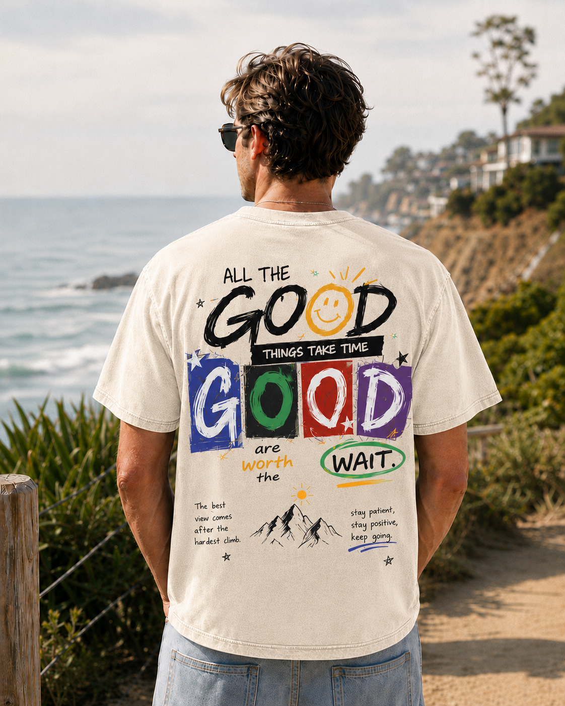 Good Things Take Time – Vintage Graphic T-Shirt