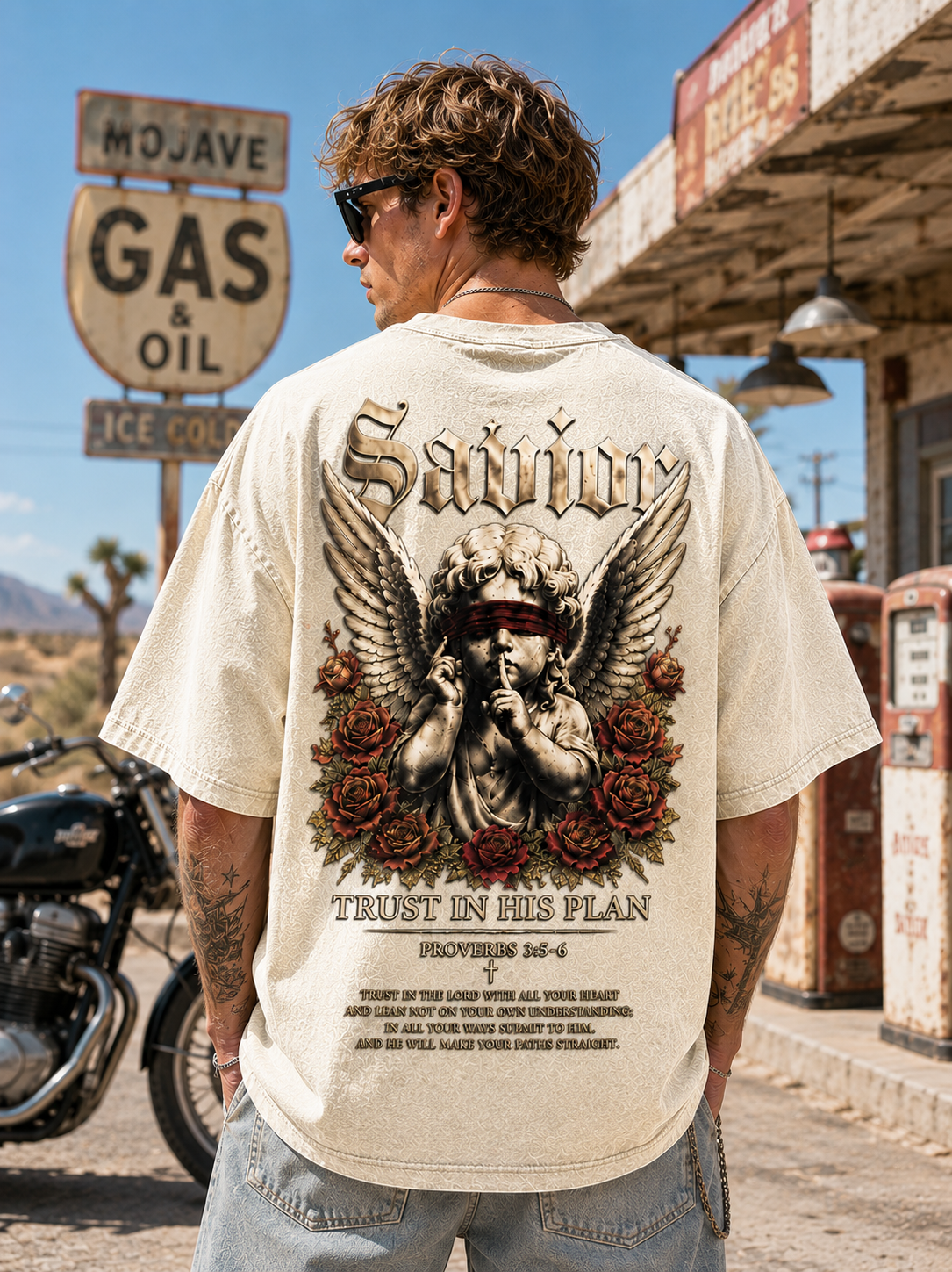 Savior – Vintage Olive Tee